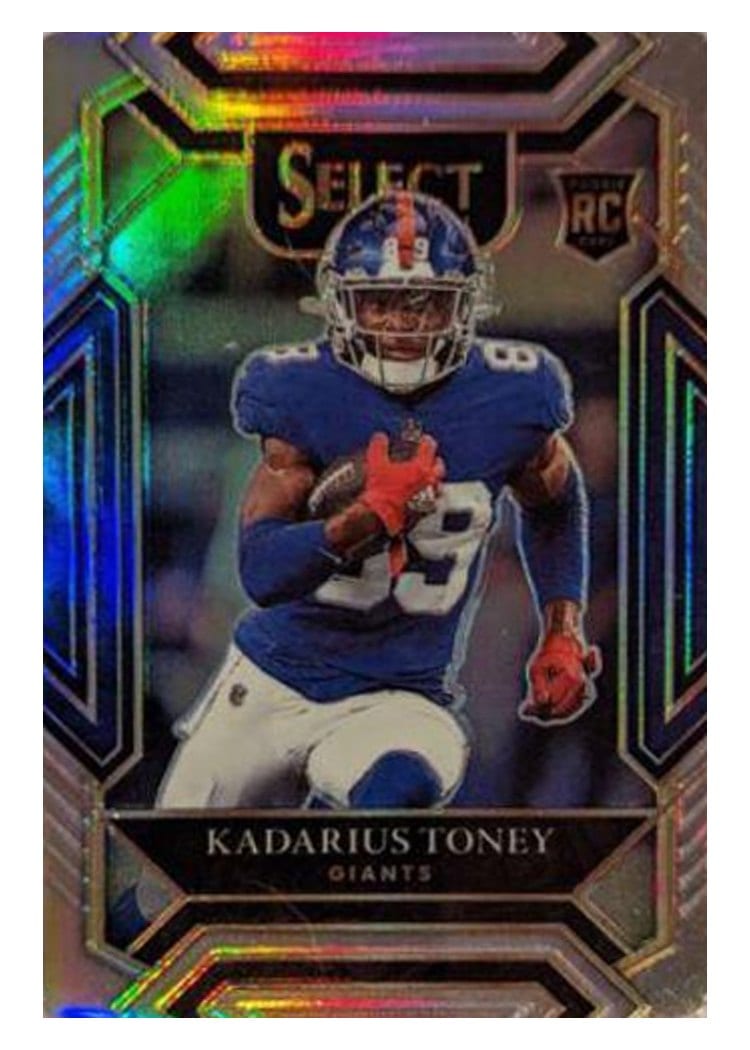 2021 Panini Select Base Set Kadarius Toney #252 card