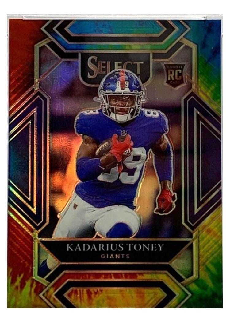 2021 Panini Select Base Set Kadarius Toney #252 card