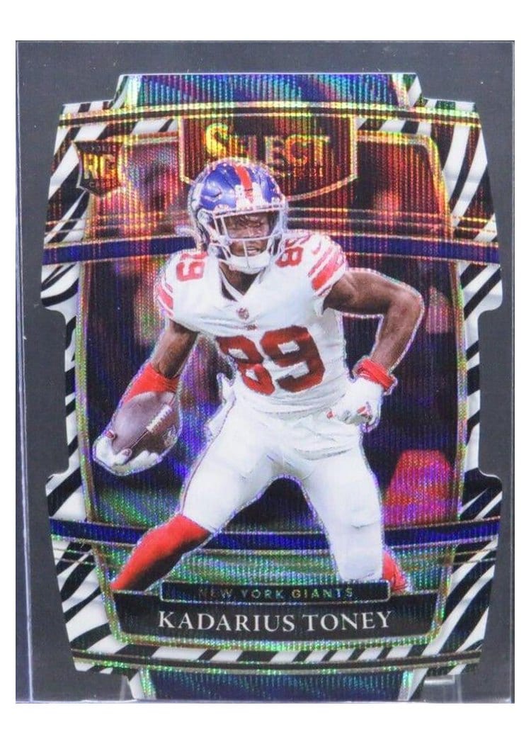 2021 Panini Select Base Set Kadarius Toney #252 card