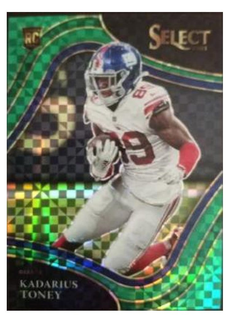 2021 Panini Select Base Set Kadarius Toney #352 card