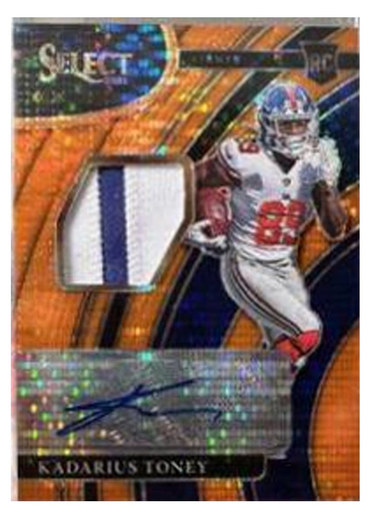 2021 Panini Select Base Set Kadarius Toney #352 card