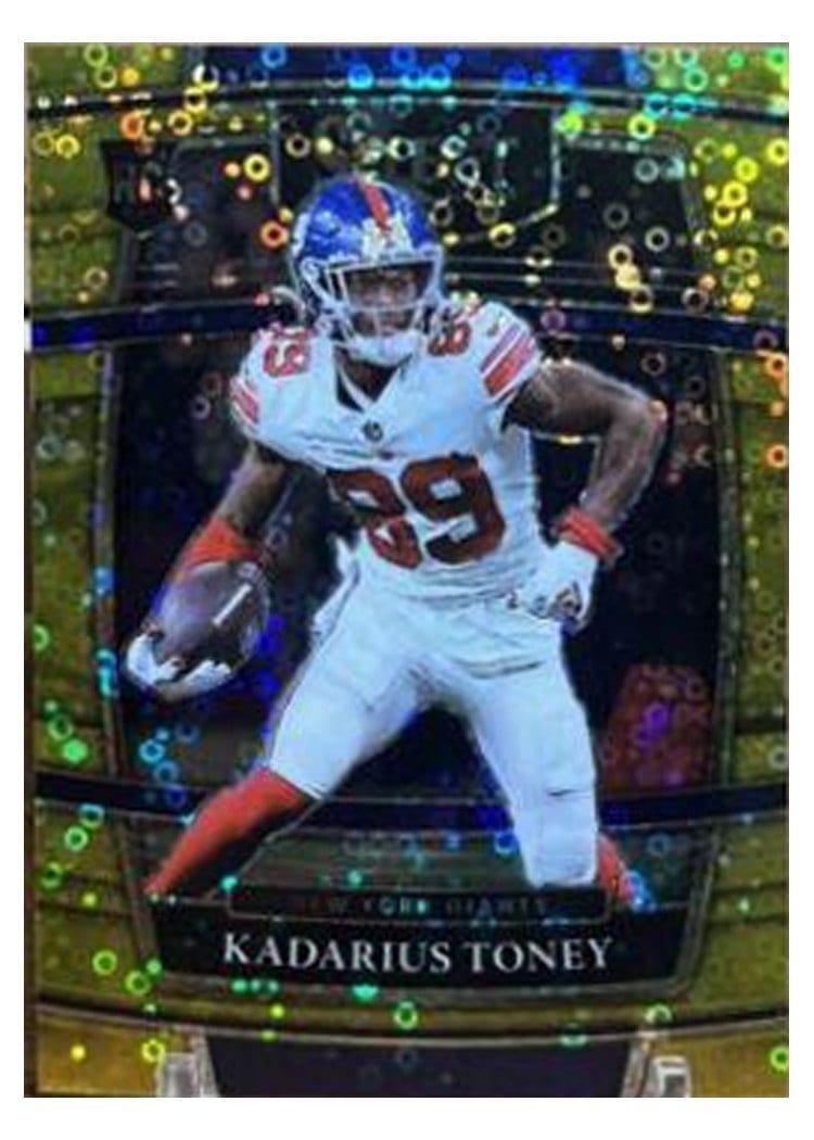 2021 Panini Select Base Set Kadarius Toney #52 card