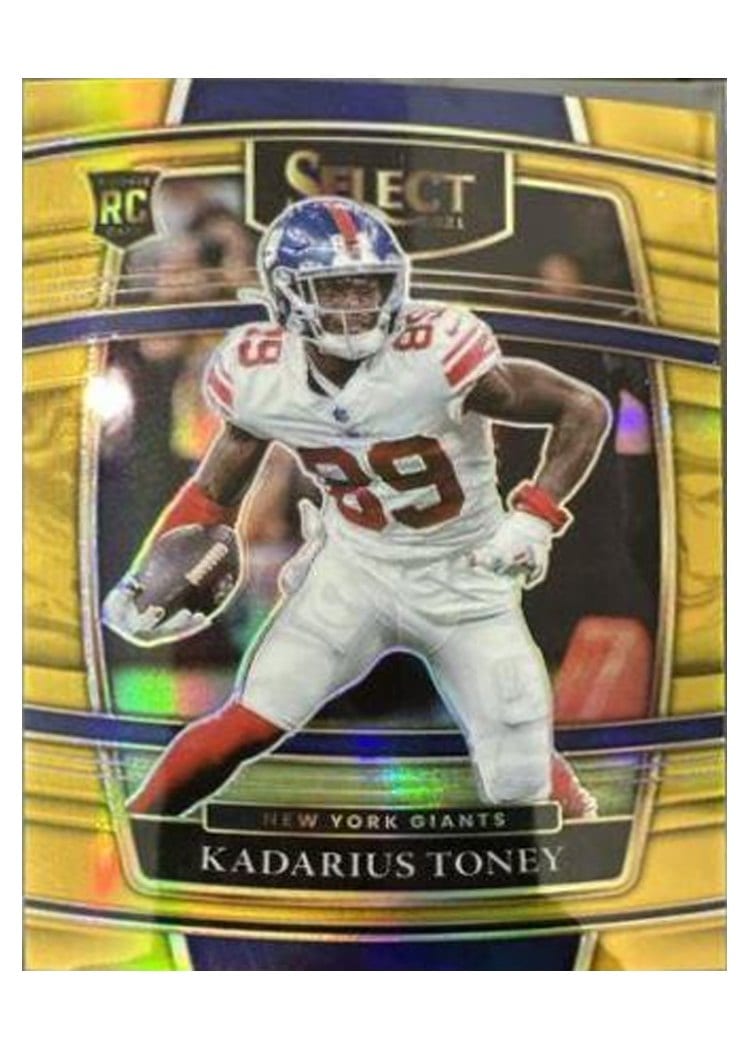 2021 Panini Select Base Set Kadarius Toney #52 card