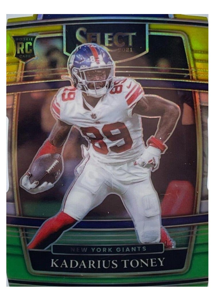 2021 Panini Select Base Set Kadarius Toney #52 card