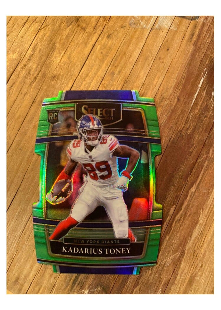 2021 Panini Select Base Set Kadarius Toney #52 card