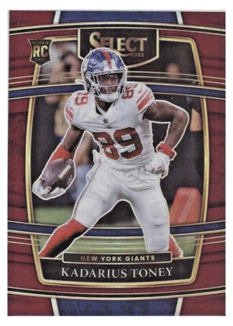 2021 Panini Select Base Set Kadarius Toney #52 card