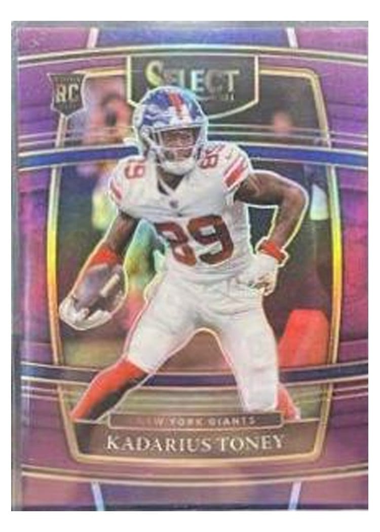 2021 Panini Select Base Set Kadarius Toney #52 card