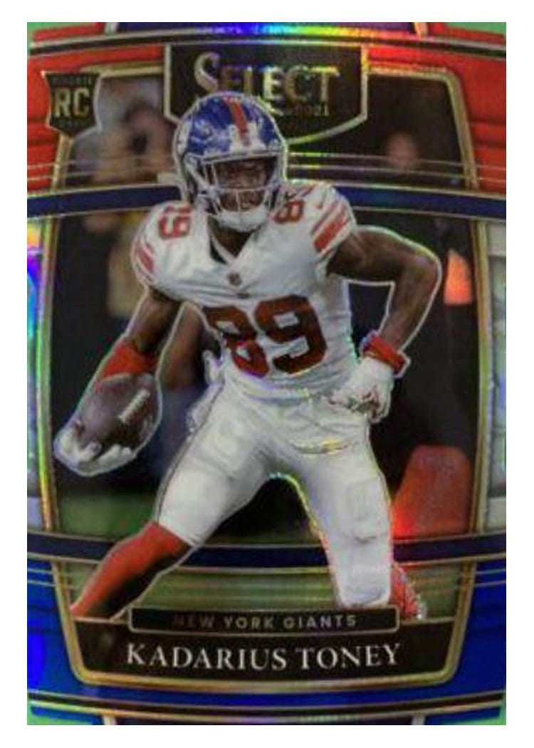 2021 Panini Select Base Set Kadarius Toney #52 card