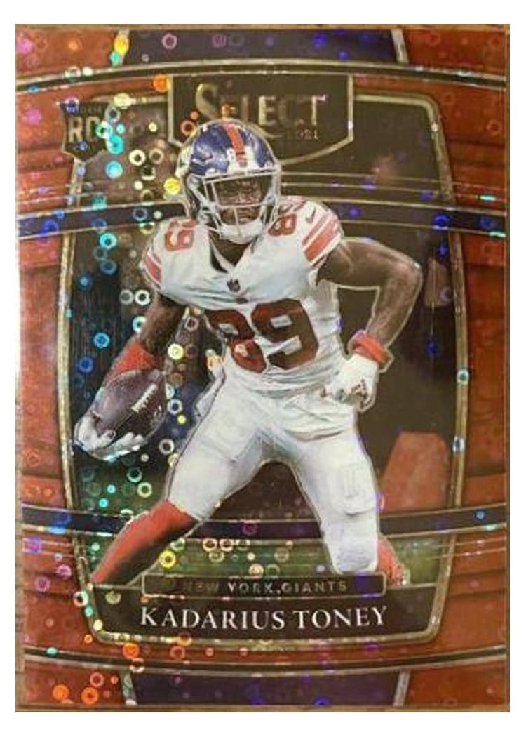 2021 Panini Select Base Set Kadarius Toney #52 card