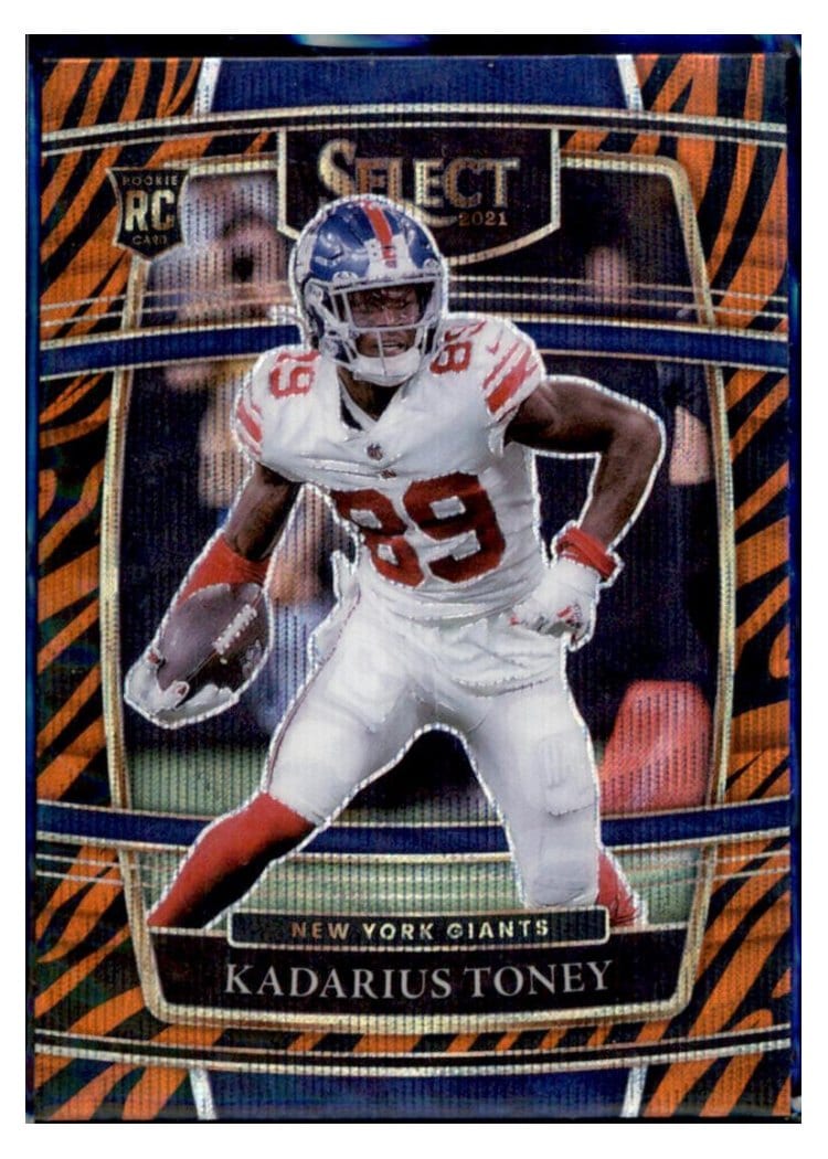 2021 Panini Select Base Set Kadarius Toney #52 card