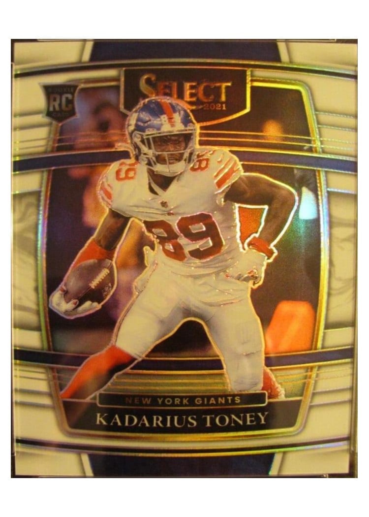 2021 Panini Select Base Set Kadarius Toney #52 card