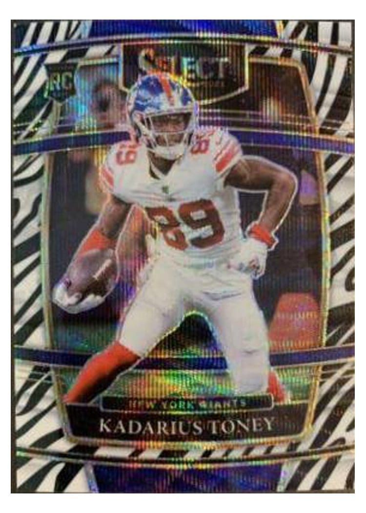 2021 Panini Select Base Set Kadarius Toney #52 card