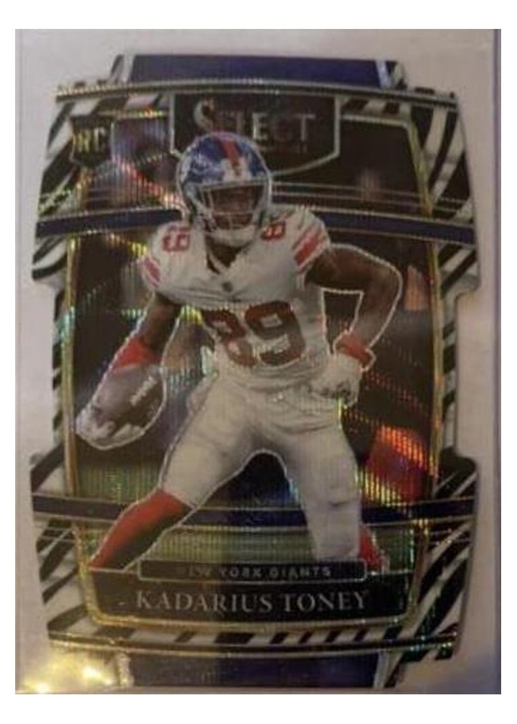 2021 Panini Select Base Set Kadarius Toney #52 card