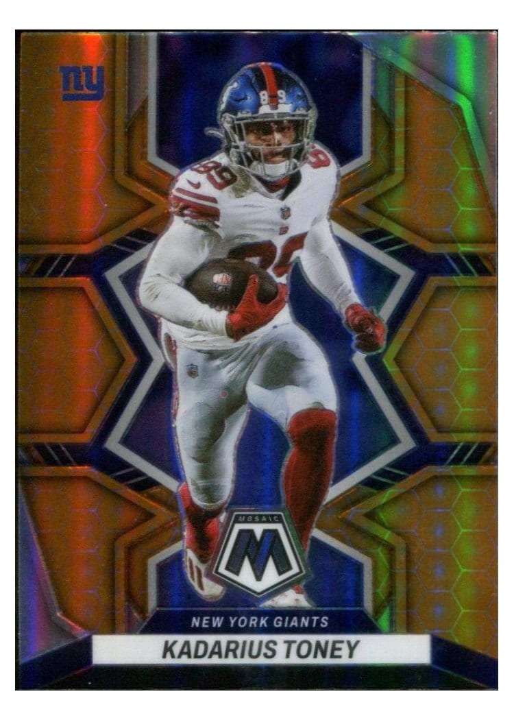 2022 Panini Mosaic Base Set Kadarius Toney #148 card