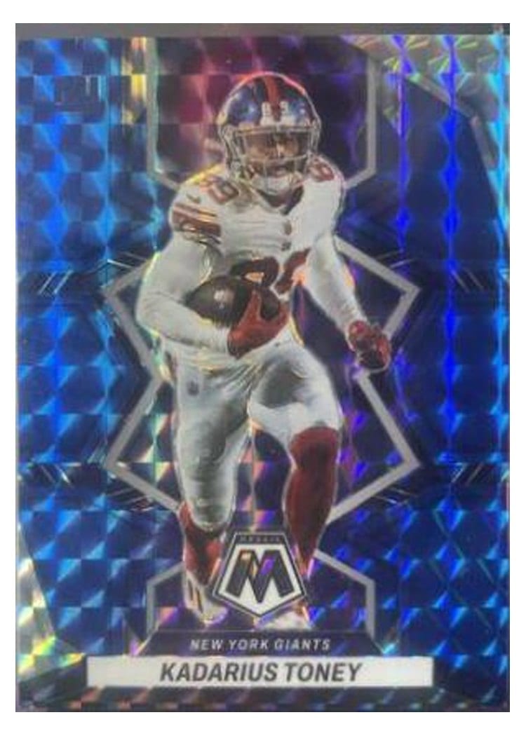 2022 Panini Mosaic Base Set Kadarius Toney #148 card