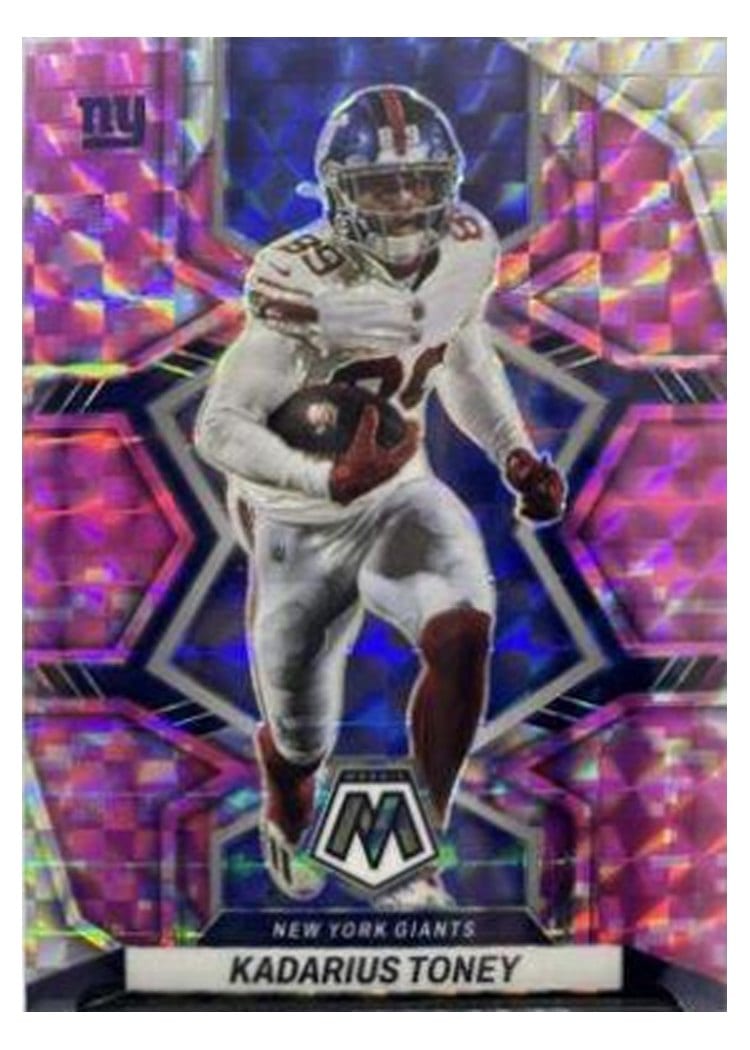 2022 Panini Mosaic Base Set Kadarius Toney #148 card