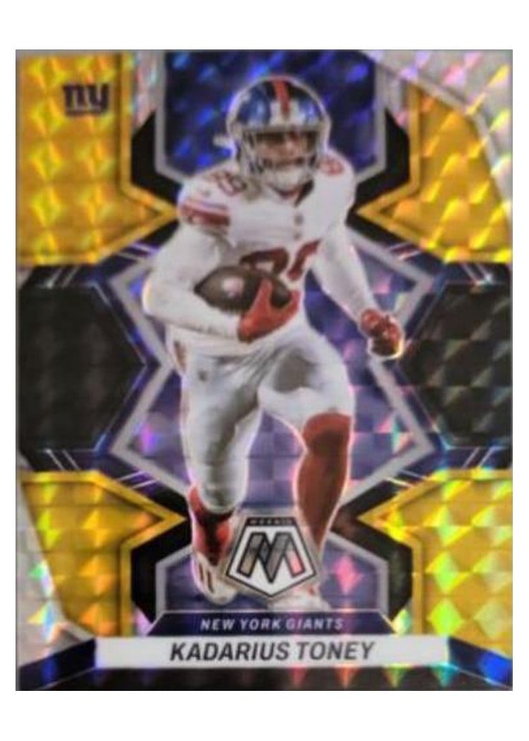 2022 Panini Mosaic Base Set Kadarius Toney #148 card