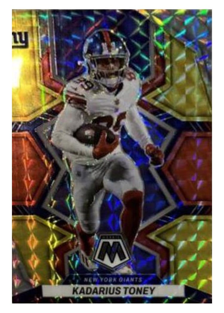 2022 Panini Mosaic Base Set Kadarius Toney #148 card