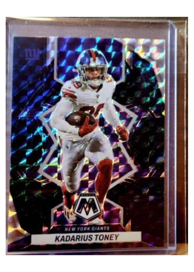 2022 Panini Mosaic Base Set Kadarius Toney #148 card