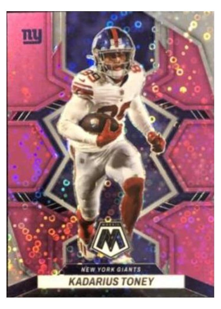 2022 Panini Mosaic Base Set Kadarius Toney #148 card