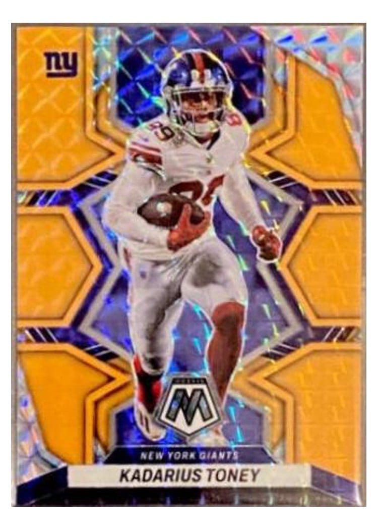 2022 Panini Mosaic Base Set Kadarius Toney #148 card