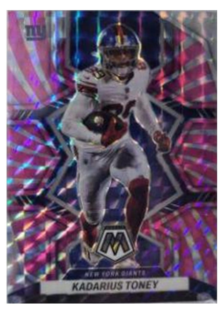 2022 Panini Mosaic Base Set Kadarius Toney #148 card