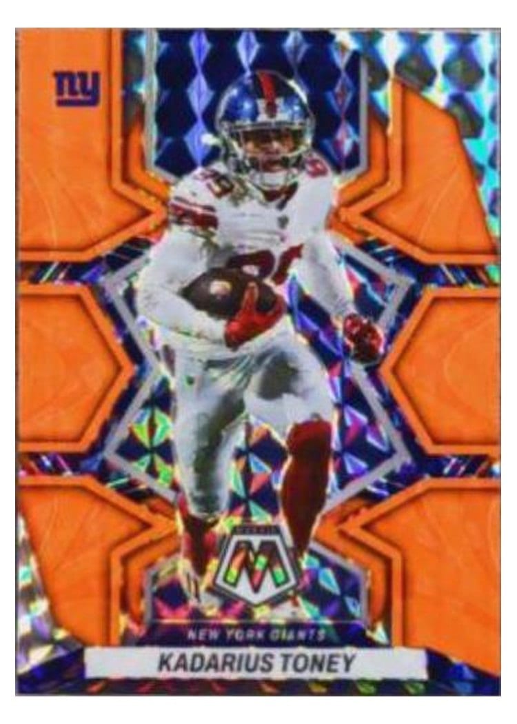 2022 Panini Mosaic Base Set Kadarius Toney #148 card