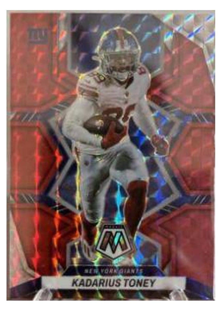 2022 Panini Mosaic Base Set Kadarius Toney #148 card