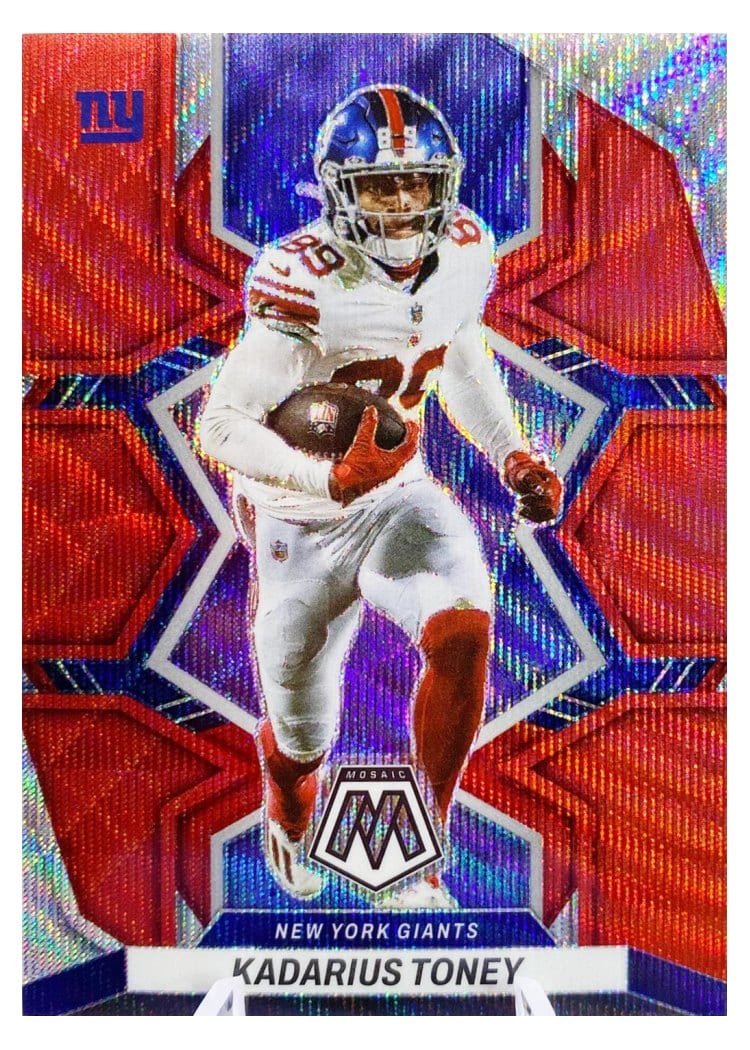 2022 Panini Mosaic Base Set Kadarius Toney #148 card