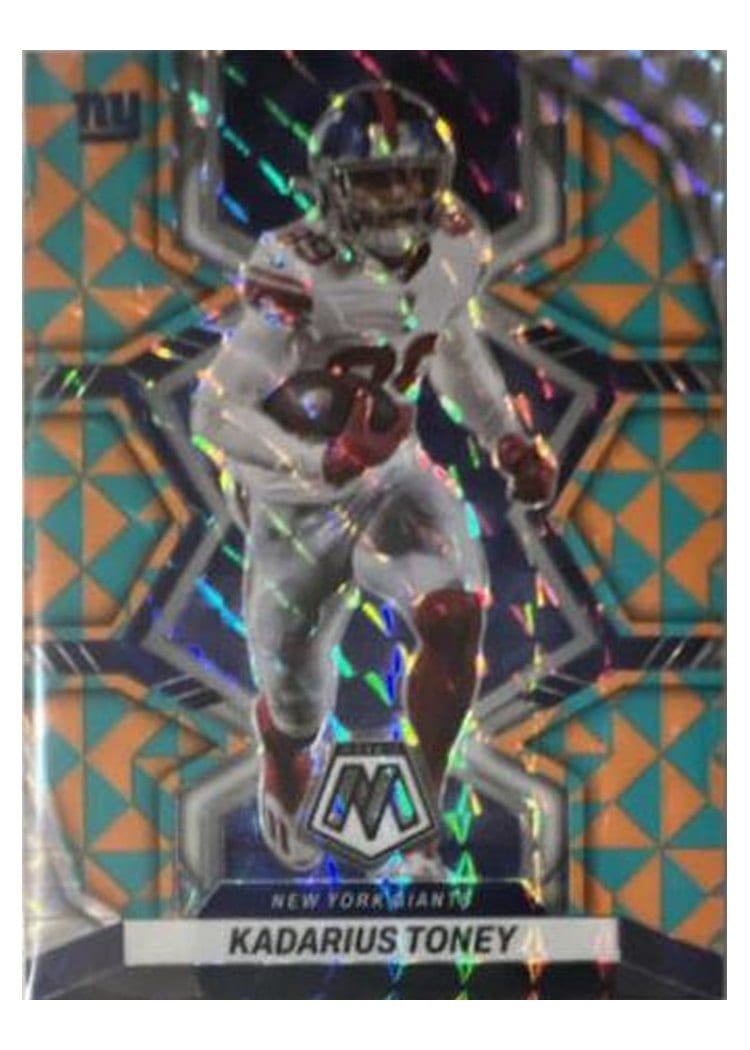 2022 Panini Mosaic Base Set Kadarius Toney #148 card