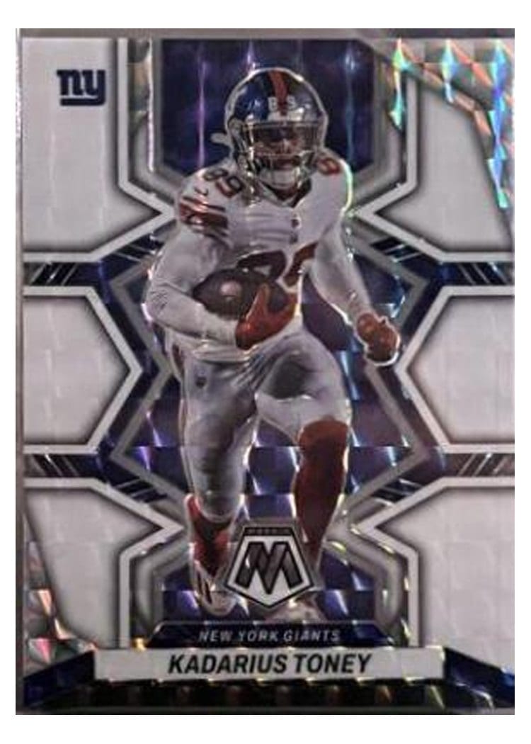 2022 Panini Mosaic Base Set Kadarius Toney #148 card