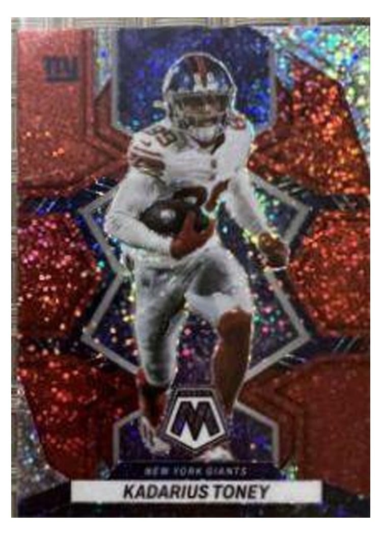 2022 Panini Mosaic Base Set Kadarius Toney #148 card