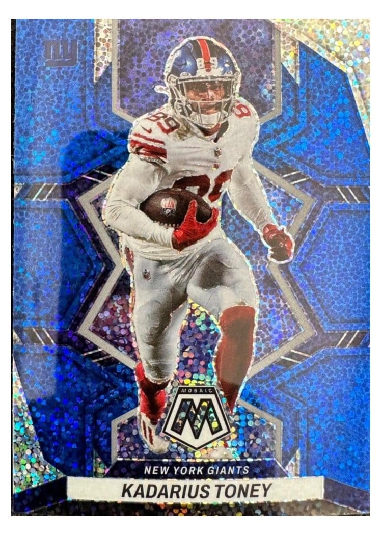 2022 Panini Mosaic Base Set Kadarius Toney #148 card