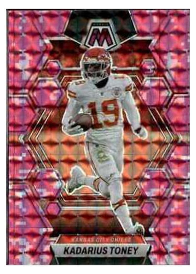 2023 Panini Mosaic Base Set Kadarius Toney #112 card