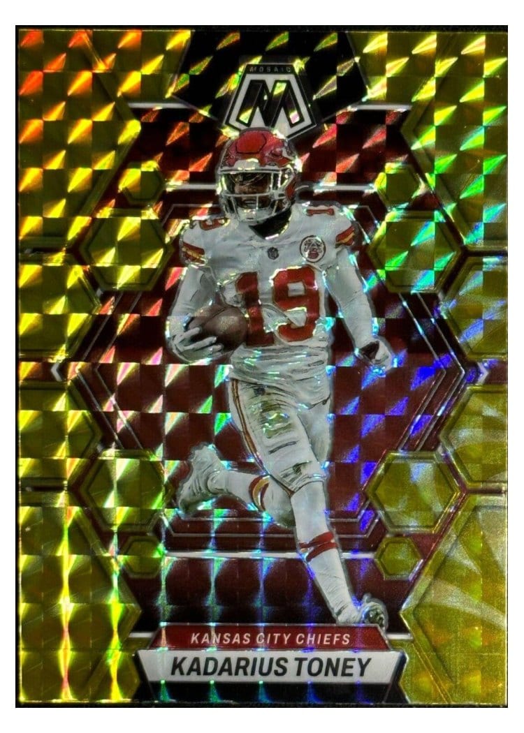 2023 Panini Mosaic Base Set Kadarius Toney #112 card