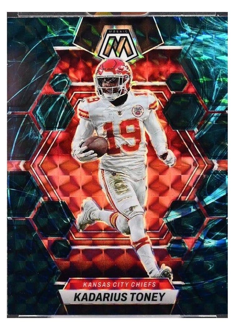 2023 Panini Mosaic Base Set Kadarius Toney #112 card