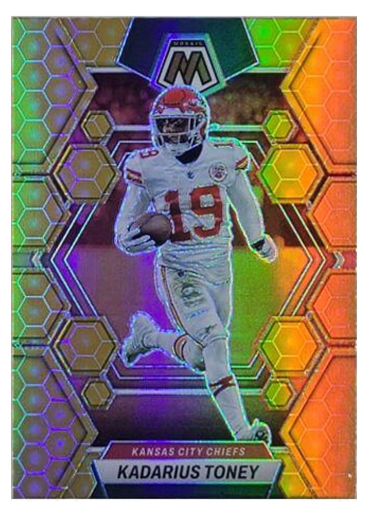 2023 Panini Mosaic Base Set Kadarius Toney #112 card