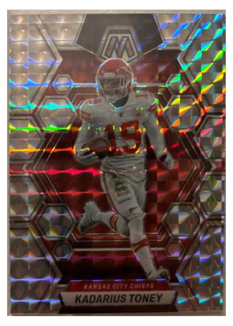 2023 Panini Mosaic Base Set Kadarius Toney #112 card