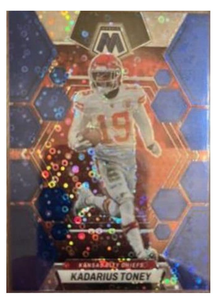 2023 Panini Mosaic Base Set Kadarius Toney #112 card