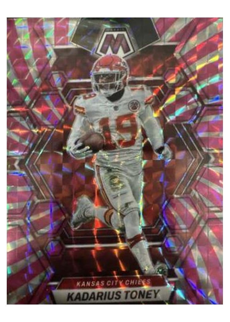 2023 Panini Mosaic Base Set Kadarius Toney #112 card