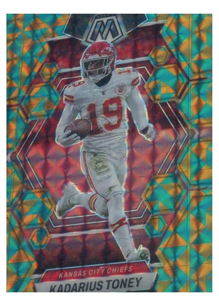 2023 Panini Mosaic Base Set Kadarius Toney #112 card