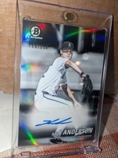 2025 Bowman Draft Achromatic Autographs Kade Anderson #AA-KA