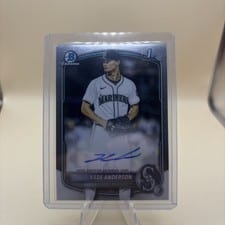 2025 Bowman Draft Chrome Prospect Autographs Kade Anderson #CPA-KA card