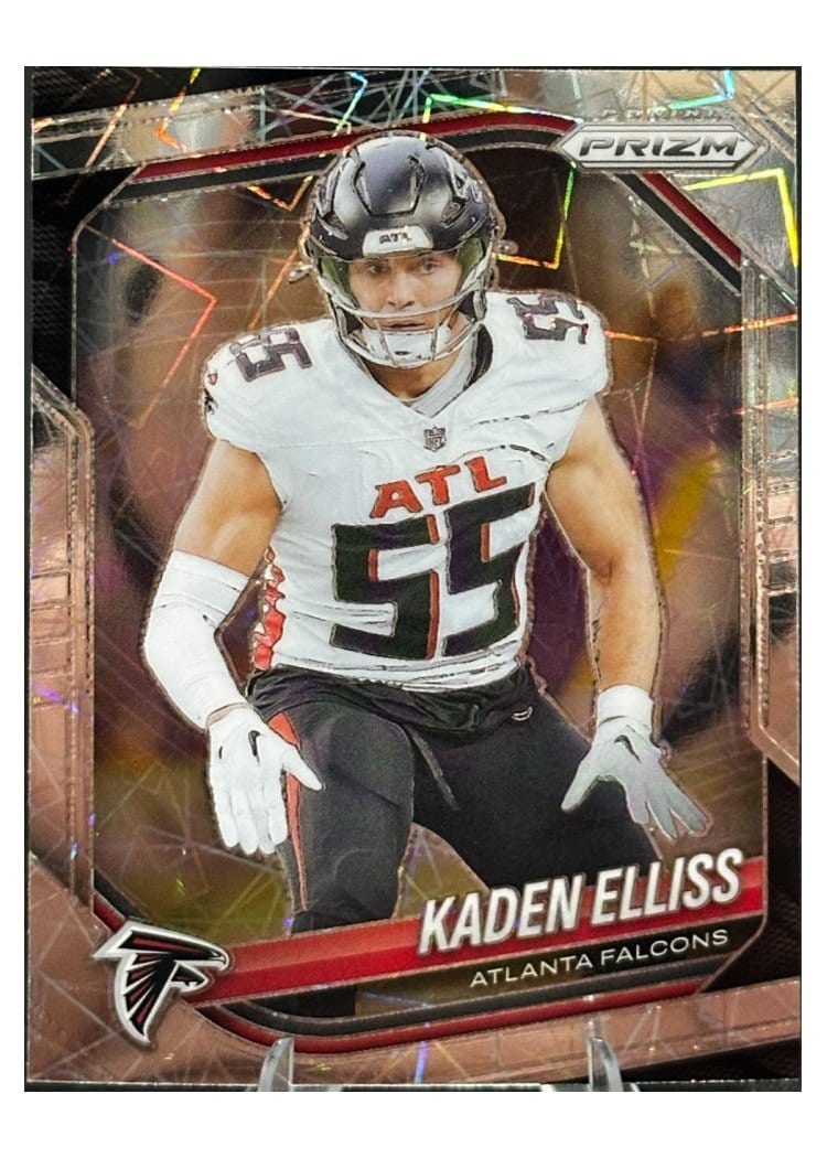 2025 Panini Prizm Base Set Kaden Elliss Lazer #11 card