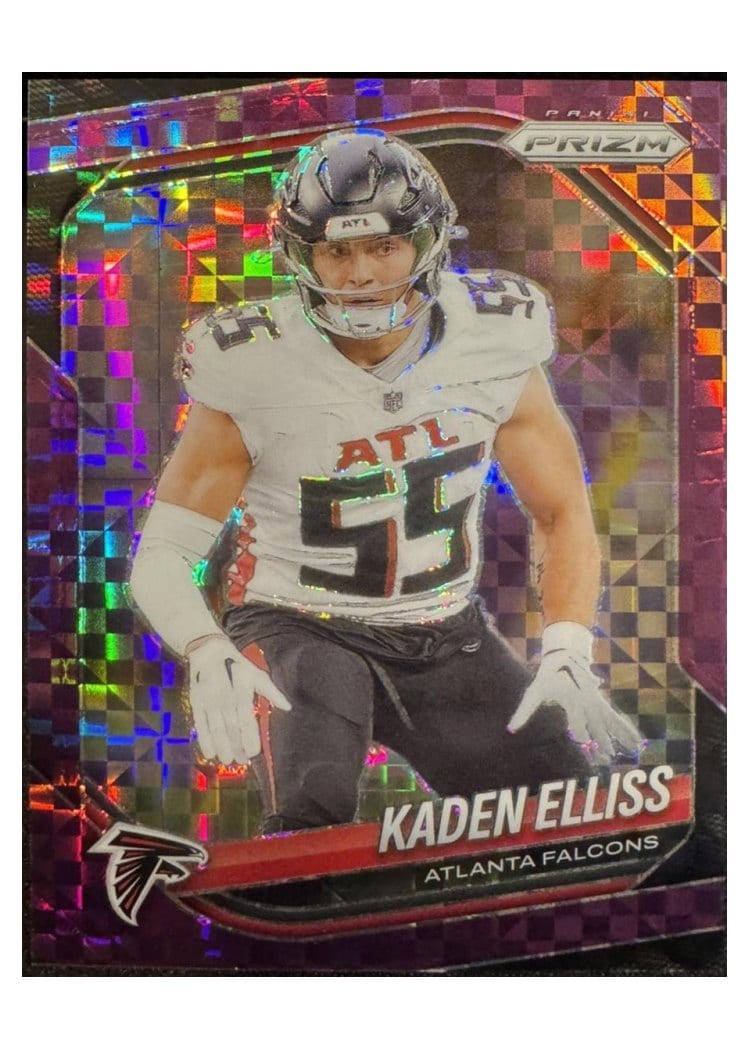 2025 Panini Prizm Base Set Kaden Elliss Purple #11 card