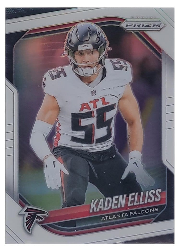 2025 Panini Prizm Base Set Kaden Elliss White #11 card