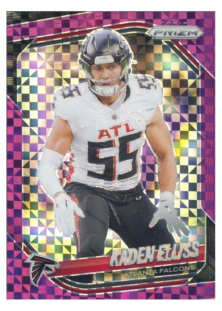 2025 Panini Prizm Base Set Kaden Elliss Purple Power #11 card