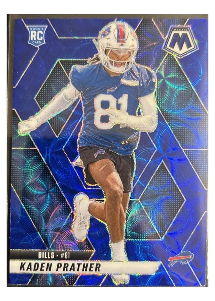 2025 Panini Mosaic Base Set Kaden Prather #343 card