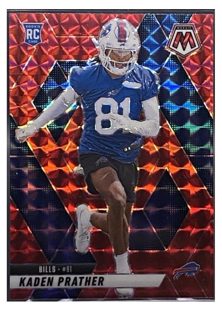 2025 Panini Mosaic Base Set Kaden Prather #343 card