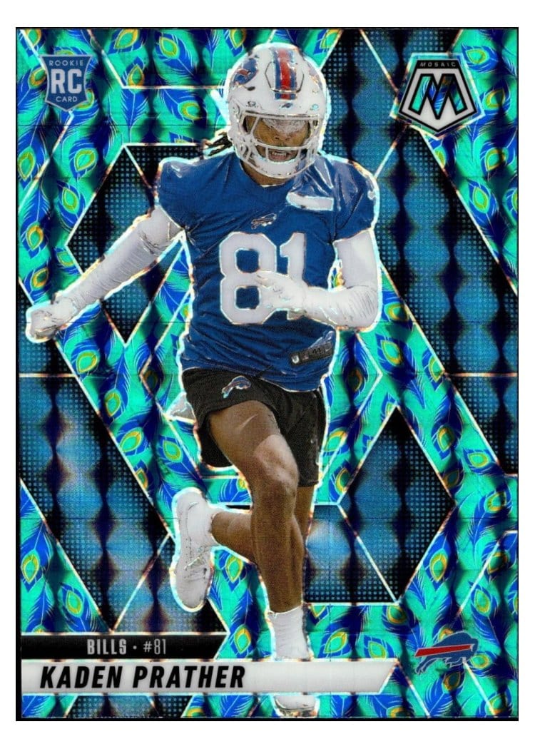 2025 Panini Mosaic Base Set Kaden Prather #343 card